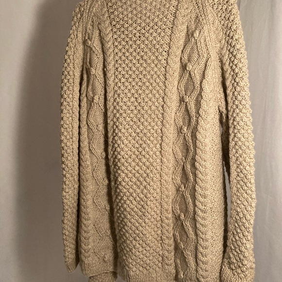 Sweater chunky and warm brown - Picture 5 of 15